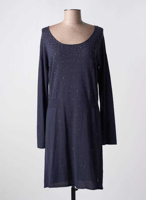 Rochie pulover albastru DIPLODOCUS femeie