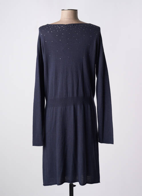 Rochie pulover albastru DIPLODOCUS femeie