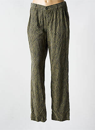 Pantalon evazat verde FIVE femeie