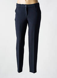 Pantalon chino închidere cu fermoar sub clapetă cu nasturi mărime normală albastru EMPORIO ARMANI femeie