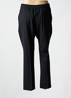 Pantalon drept țesătură crep mărime normală negru STELLA FOREST femeie