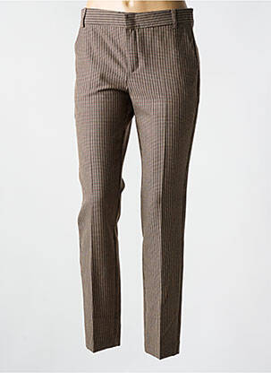 Pantalon chino talie joasă talie joasă maro HOD femeie