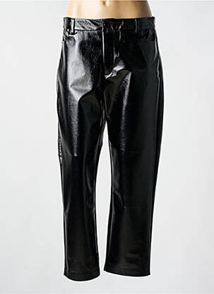 Pantalon drept elasticitate mărime normală negru HOD femeie