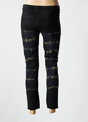 Pantalon 7/8 elasticitate mărime normală negru FIVE femeie