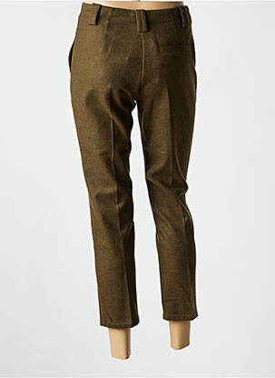 Pantalon 7/8 talie înaltă talie înaltă verde ATTIC AND BARN femeie