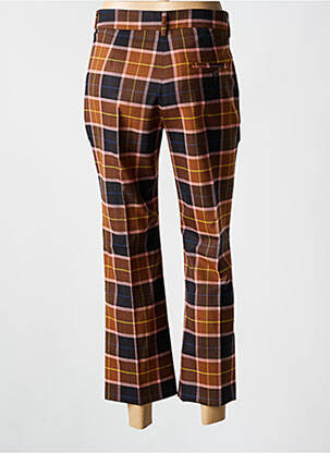 Pantalon 7/8 talie cu cleme mărime normală maro SOEUR femeie