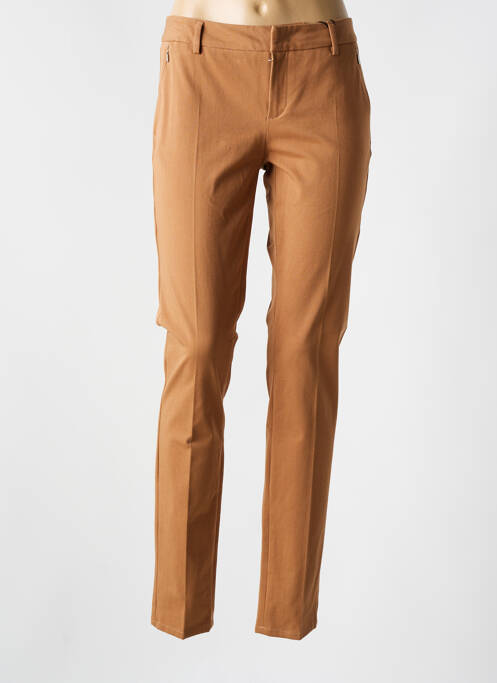 Pantalon slim maro SPORTMAX femeie