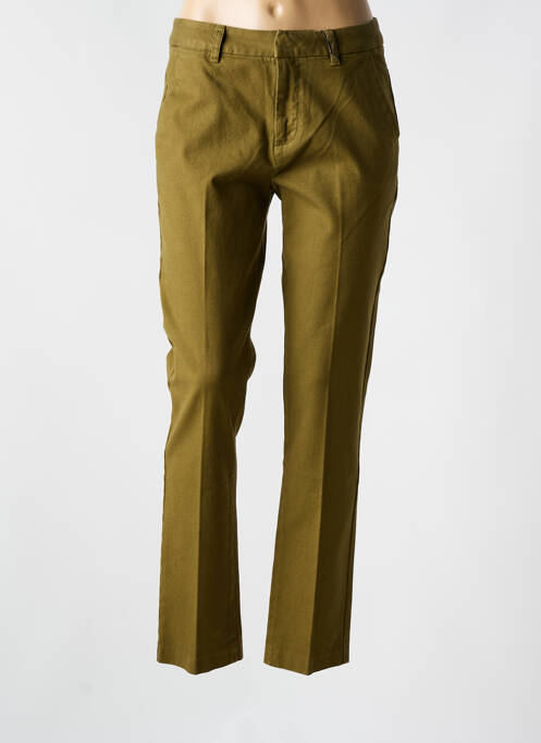 Pantalon chino verde LAB DIP PARIS femeie