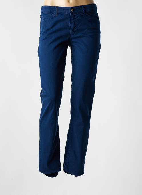 Blugi cu croială slim albastru EMPORIO ARMANI femeie