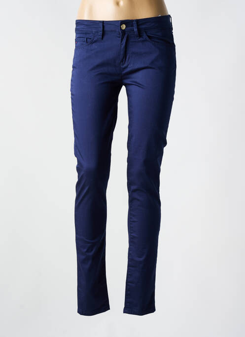 Pantalon slim albastru TOMMY HILFIGER femeie