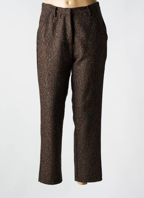 Pantalon drept portocaliu CHARLIE JOE femeie