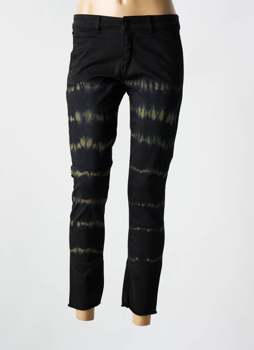 Pantalon 7/8 negru FIVE femeie