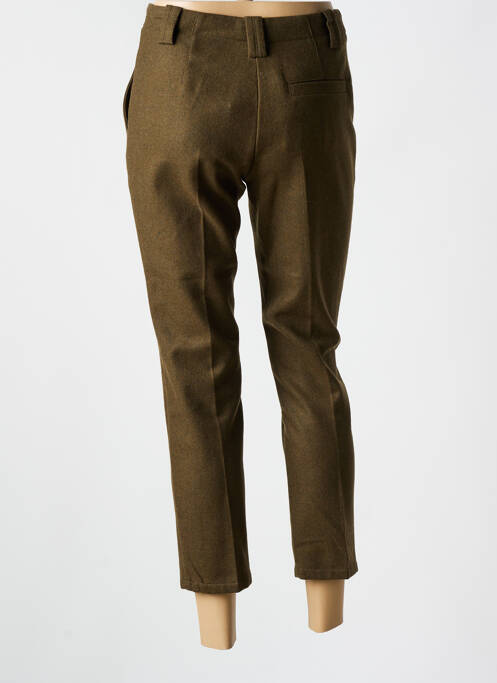 Pantalon 7/8 verde ATTIC AND BARN femeie