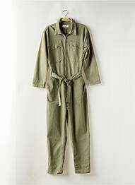 Salopetă-pantalon buzunare mâneci 3/4 verde ACQUAVERDE femeie