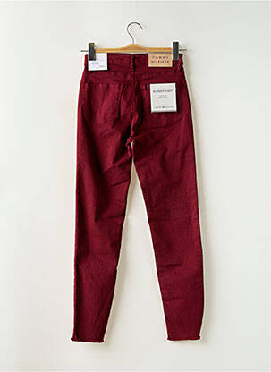 Blugi skinny talie înaltă talie înaltă roșu TOMMY HILFIGER femeie