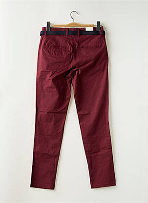 Pantalon chino bio mărime normală roșu SELECTED bărbat