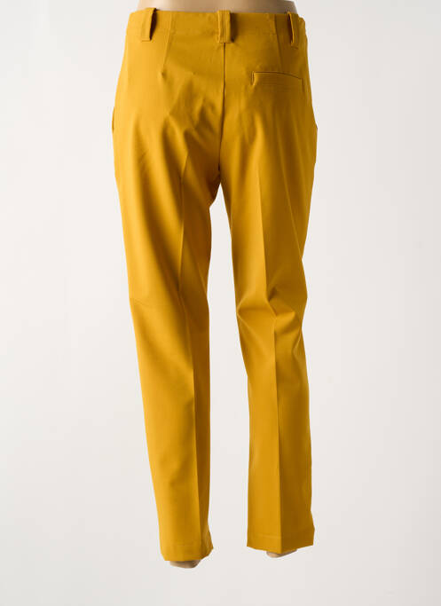 Pantalon chino galben ATTIC AND BARN femeie