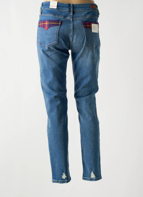 Blugi cu croială slim albastru TOMMY HILFIGER femeie