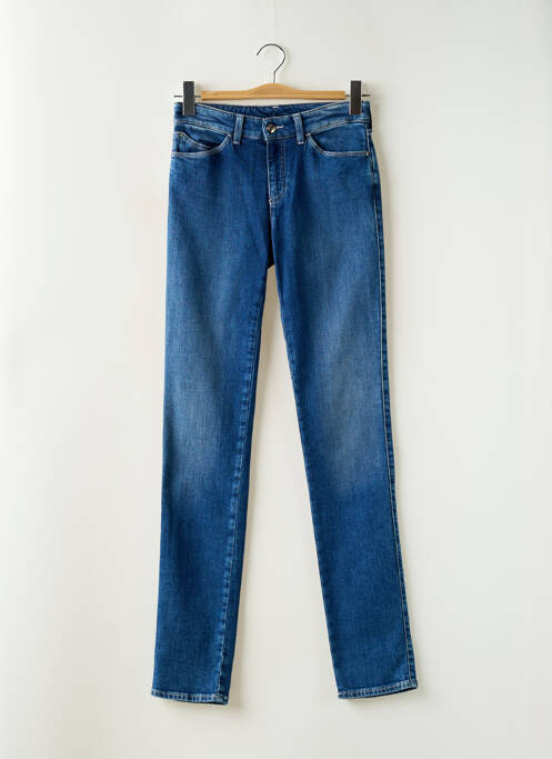 Blugi cu croială slim elasticitate mărime normală albastru EMPORIO ARMANI femme