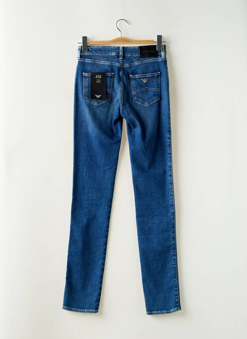 Blugi cu croială slim elasticitate mărime normală albastru EMPORIO ARMANI femme