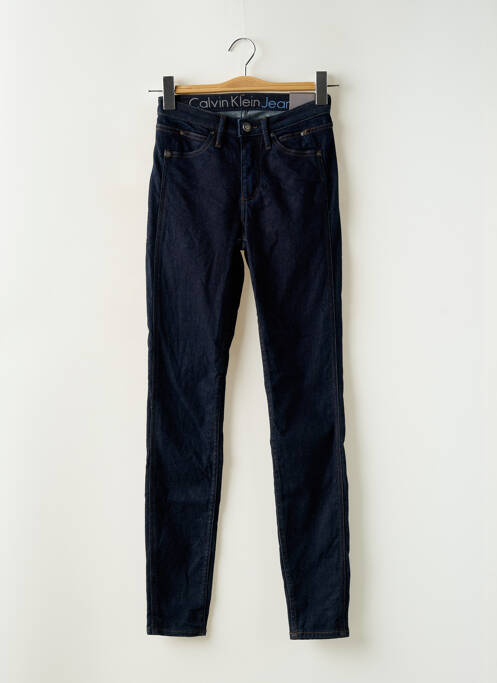 Blugi skinny albastru CALVIN KLEIN femeie