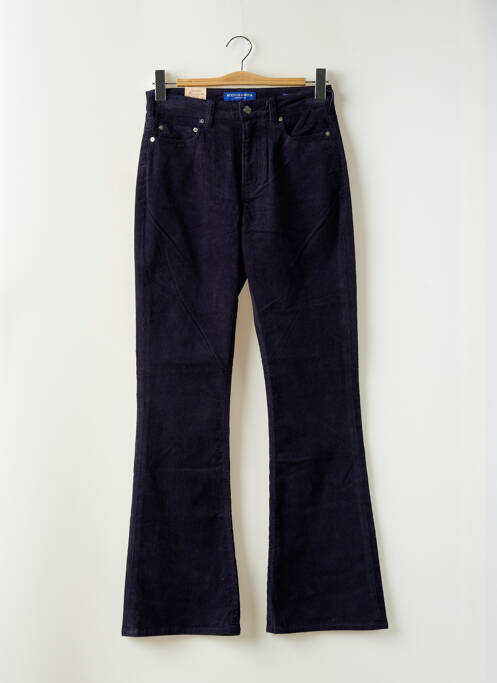 Pantalon evazat violet SCOTCH & SODA femeie