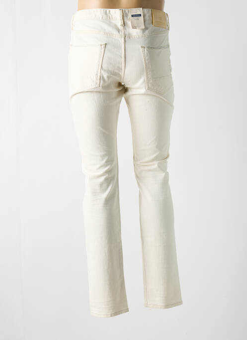 Blugi cu croială slim bej SCOTCH & SODA bărbat