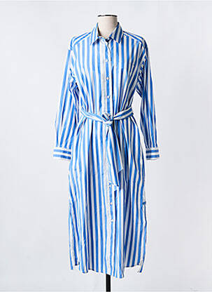 Rochie midi mâneci lungi mâneci lungi albastru WEEKEND MAXMARA femeie