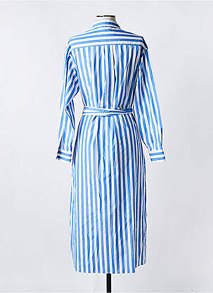 Rochie midi mâneci lungi mâneci lungi albastru WEEKEND MAXMARA femeie
