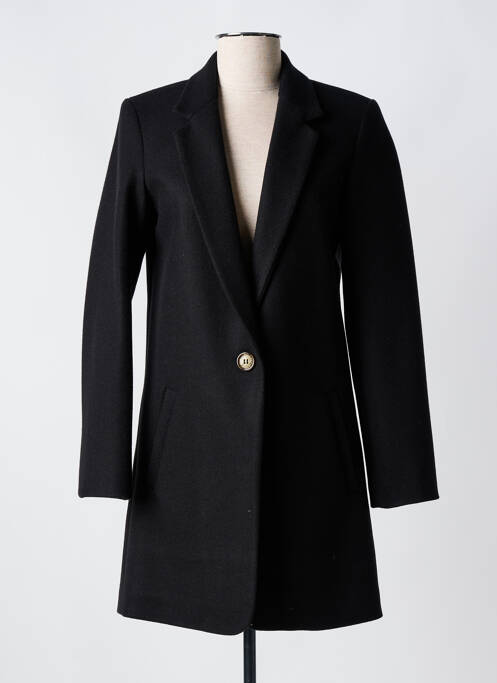 Palton lung negru JANIS & JOHN femeie