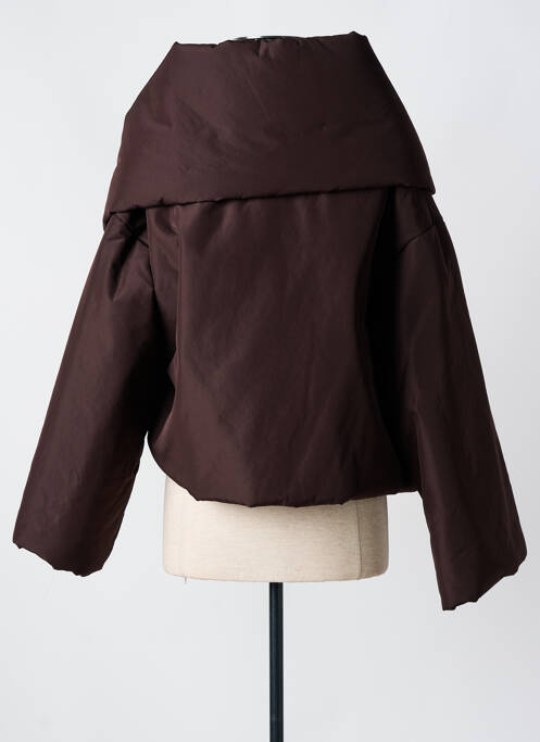 Geacă matlasată maro M femeie