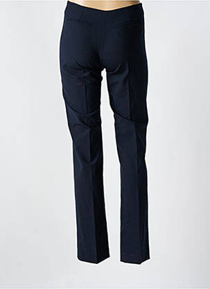 Pantalon slim subțire talie înaltă albastru MAZAO femeie