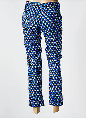 Pantalon 7/8 țesătură poplin mărime normală albastru GERARD DAREL femeie