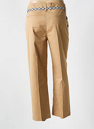 Pantalon chino țesătură poplin mărime normală maro GERARD DAREL femeie