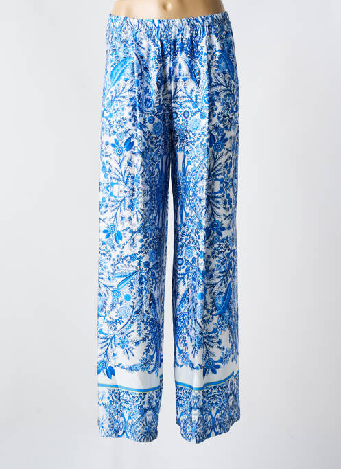 Pantalon larg albastru SCARLET ROOS femeie