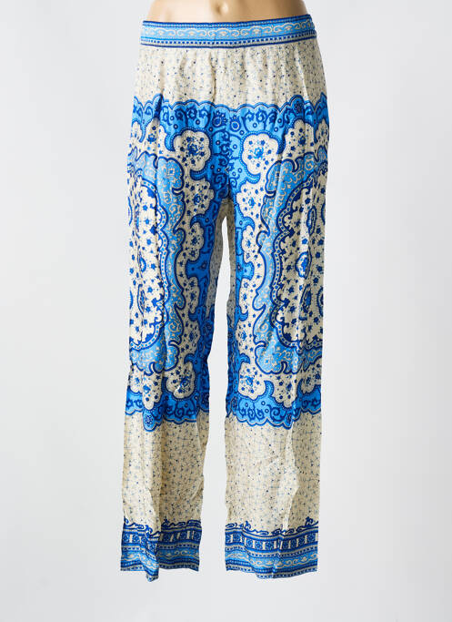 Pantalon larg albastru BELLA JONES femeie