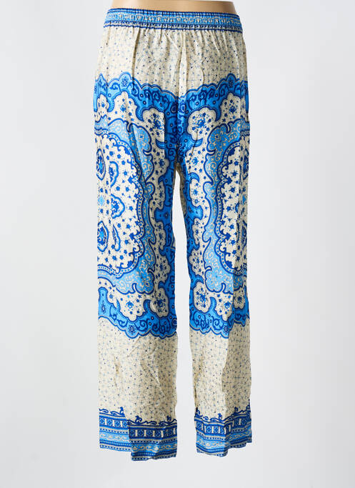 Pantalon larg albastru BELLA JONES femeie