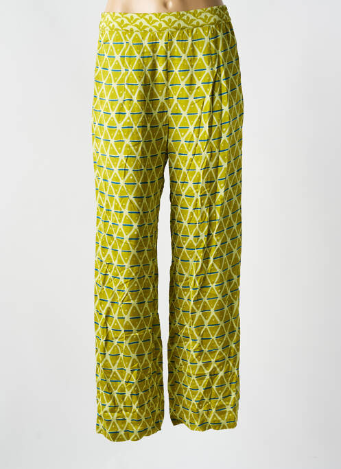 Pantalon drept verde BELLA JONES femeie
