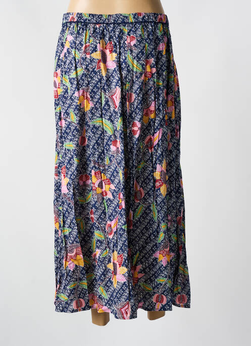 Fustă lungă albastru IDANO femeie