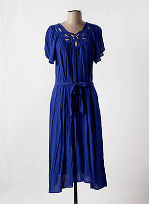 Rochie lungă albastru KING LOUIE femeie