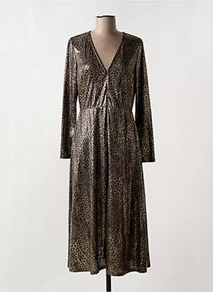 Rochie lungă maro TRAFFIC PEOPLE femeie