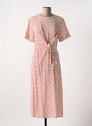 Rochie midi roșu CHERRY PARIS femeie