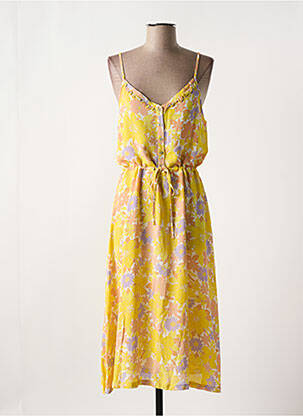 Rochie lungă galben KING LOUIE femeie