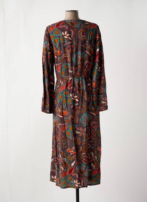 Rochie lungă maro LOSAN femeie