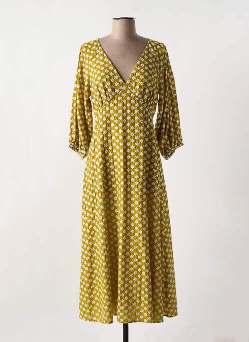 Rochie lungă verde TRAFFIC PEOPLE femeie