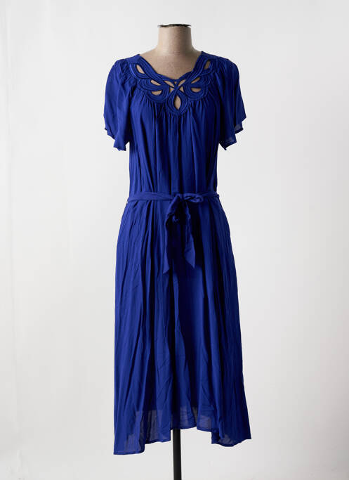 Rochie lungă albastru KING LOUIE femeie