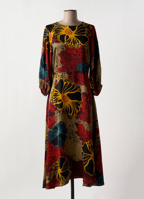 Rochie lungă roșu TRAFFIC PEOPLE femeie