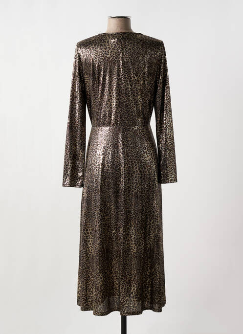 Rochie lungă maro TRAFFIC PEOPLE femeie