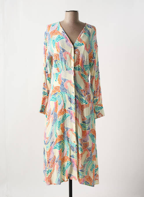 Rochie lungă bej NUMPH femeie