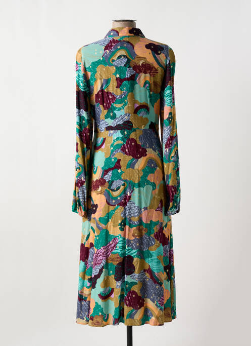 Rochie lungă verde NUMPH femeie